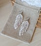 Feather Leaf Earrings  - Image 6