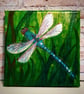 Dragonfly original painting  - Image 2
