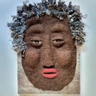 Wall art - textile picture: Dominic - My Africa