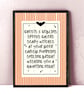 Halloween Quote Decor, Spooky Art Print, Autumn Decorations. - Image 4