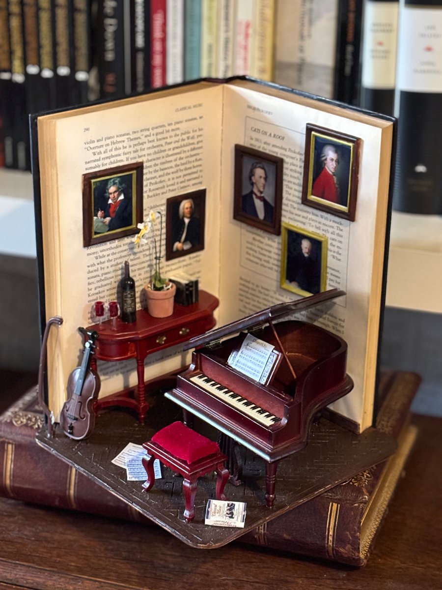 Classical Music Book Nook