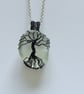 Scottish sea glass Necklace - Tree of Life Pendant - Made in Scotland - Unique - Image 1