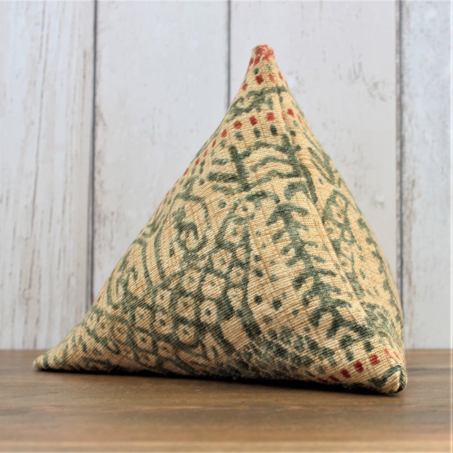 Tribal Batumi Print Triangular Pyramid Door Stop Folksy