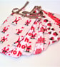 Christmas Bunting with Festive print Robins, Reindeer and Santas - Image 2