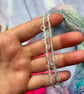 130g Hand Dyed Mohair Angora Boucle Yarn, Neon Pink Yarn Felting Knitting 136 - Image 2