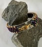 Slim SuperDuo Bracelet - Jet Iris Gold - Image 2