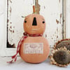 Primitive Pumpkin Doll