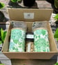 Hydrangea Floral Handmade Recycled Eco-Friendly Indoor Kitchen Herb Gift Set - Image 1
