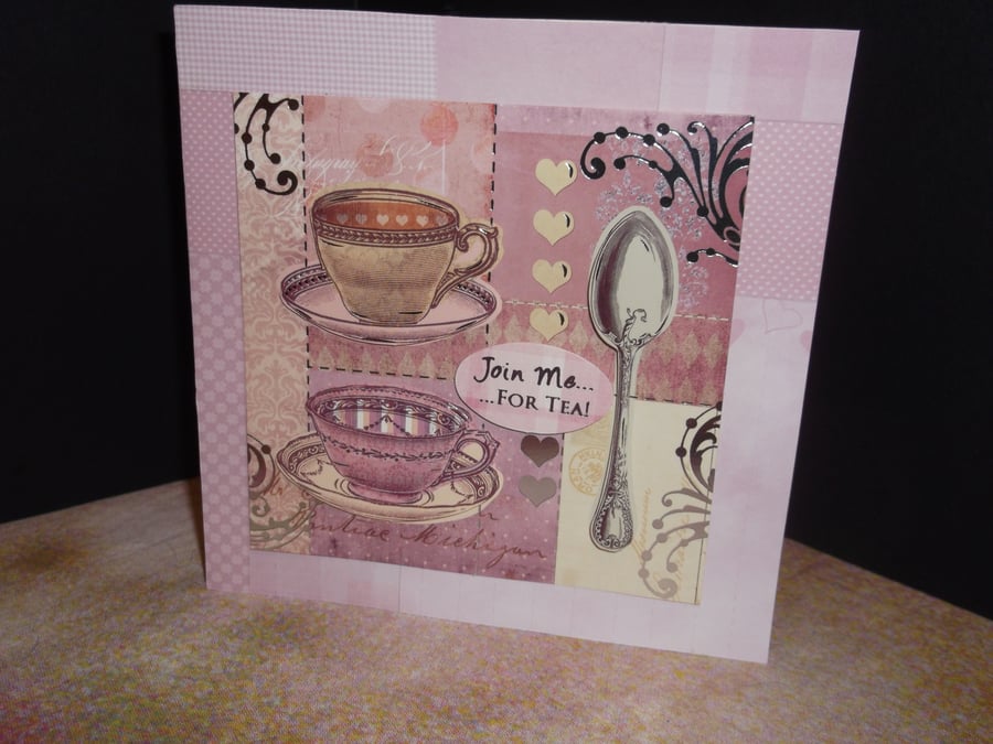 TIME FOR TEA CARD