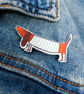 Sausage dog brooch - Image 3