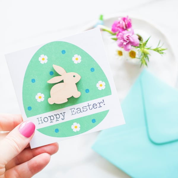 Easter Bunny Card - Easter Card