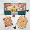  Christmas Gift Bundle - 1 Gift Wallet and 7 Gift Tags - handmade retro 