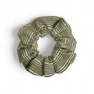 Organic Cotton Striped Scrunchie - Large