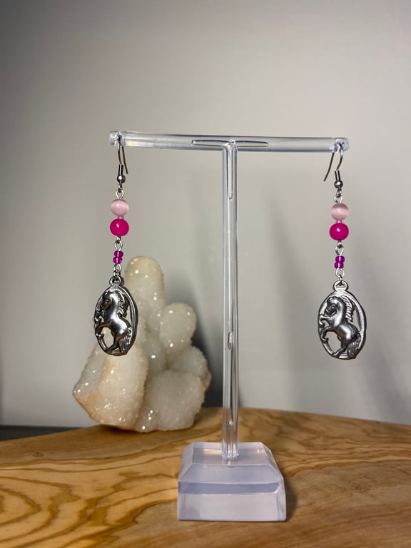 Pink Pony Club inspired Earrings 
