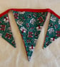 Santas in the Snow Festive Christmas Bunting - Image 1