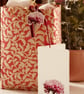 Pink Chrysanthemum Greetings Card and wooden ornament wedding flowers (QM3342) - Image 6