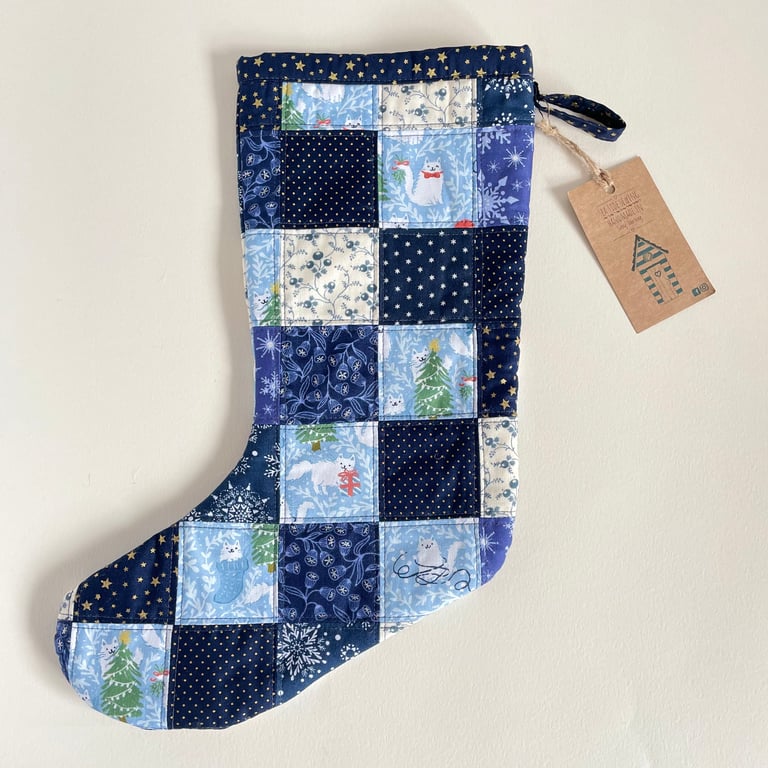 Christmas stocking - With cats or for cats 