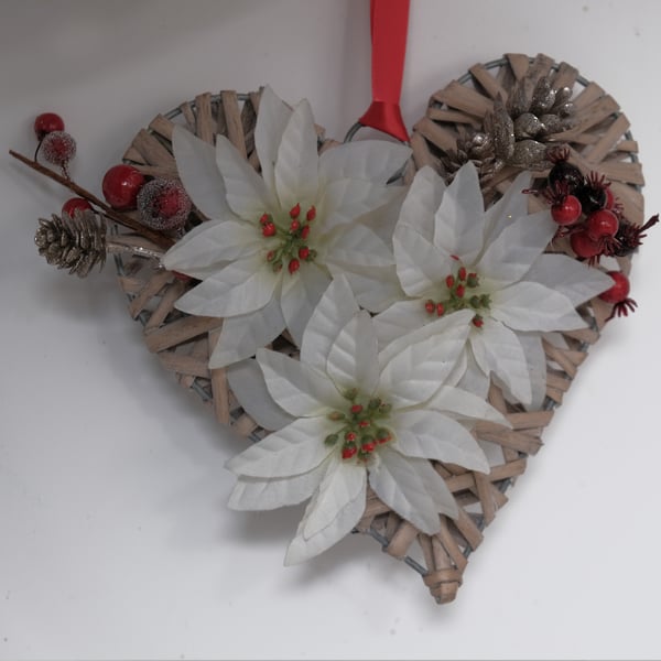 Hanging Heart Christmas Decoration