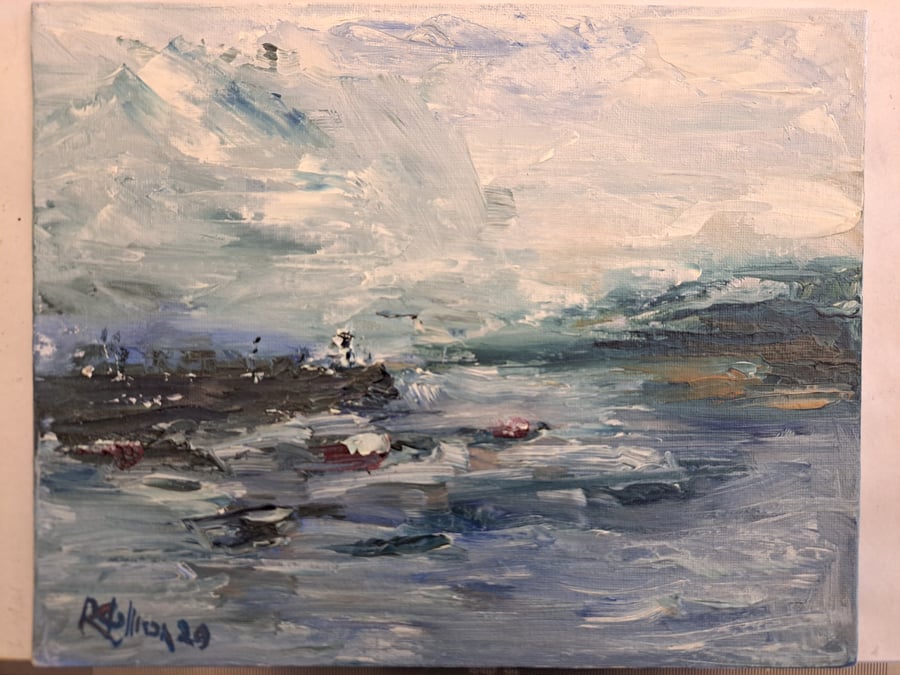 Expressive St Ives (Original seascape Painting)