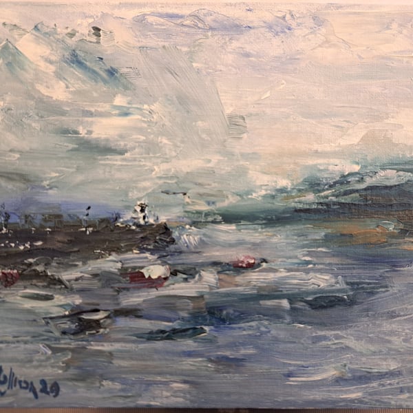 Expressive St Ives (Original seascape Painting)