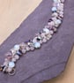 Gemstone Charm bracelet - Rose quartz, opalite, fluorite, butterflies - Image 8
