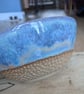 Turquoise green medium carved bowl - Image 4