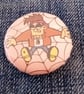 Vintage Comic Badge – Man in Web - Image 1