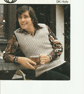 VINTAGE KNITTING PATTERN Mans Mock Cable Slipover  - Image 4