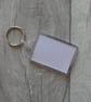 Cross Stitch Whale - Rectangular Keyring - Image 4
