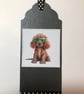 Irish Setter Dog Bookmark: Handmade Ribbon Page Marker- Personalisation optional - Image 3