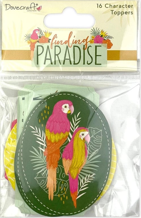 Dovecraft Collections 'Finding Paradise' 16 Character Toppers