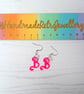Barbie 'B' drop style earrings - Image 4