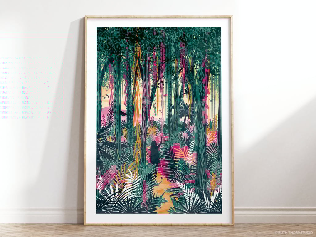 To Earth, with love Art Print
