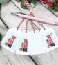 Hedgehog Sending Love Christmas Gift Tags - set of 4 tags - Image 2