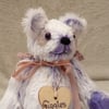 SOLD Giggles, a cute cheeky artist bear, unique handmade adult collectable teddy
