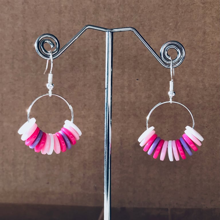 Button Earrings