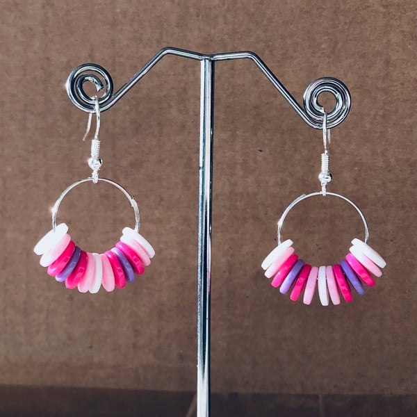 Button Earrings
