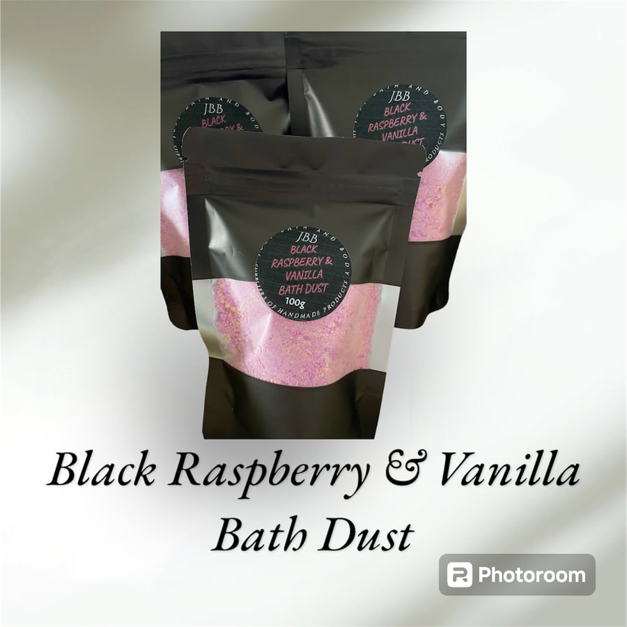 Black Raspberry & Vanilla Bath Dust