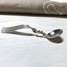 Silver Spoon with a Twisted Stem. Ideal Christening Gift