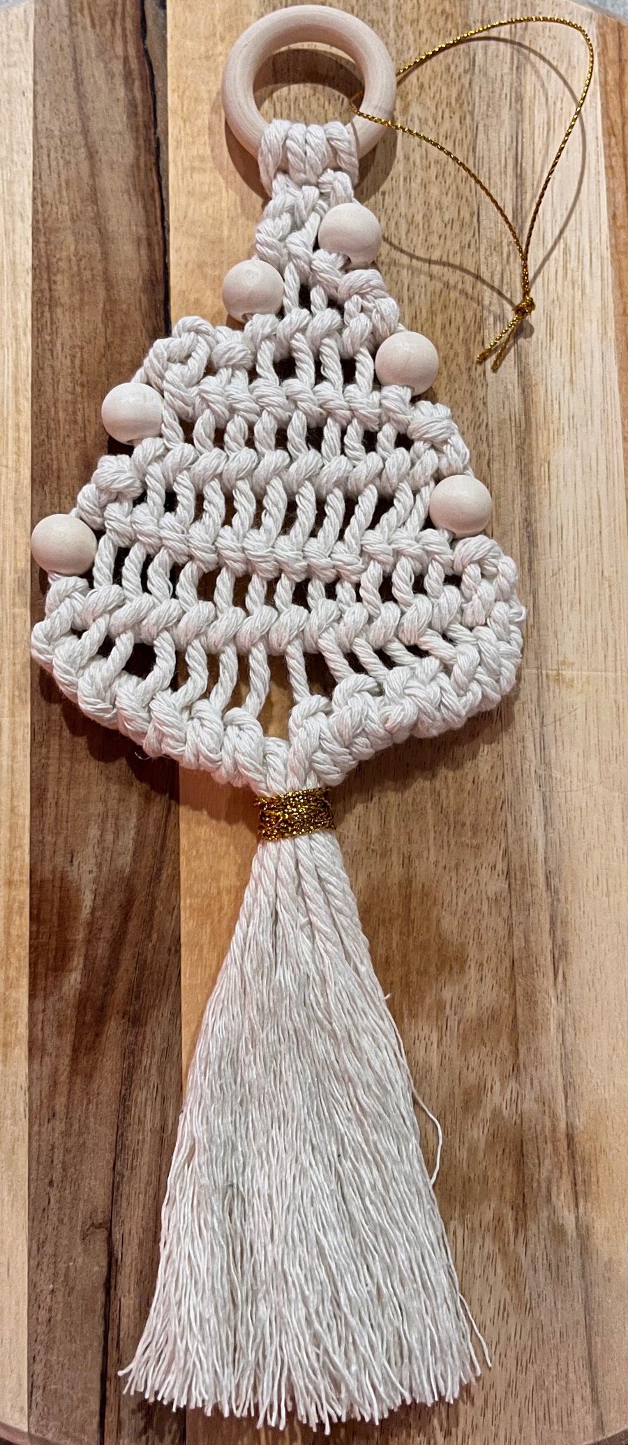 Macrame tree decoration, Happily Handmade