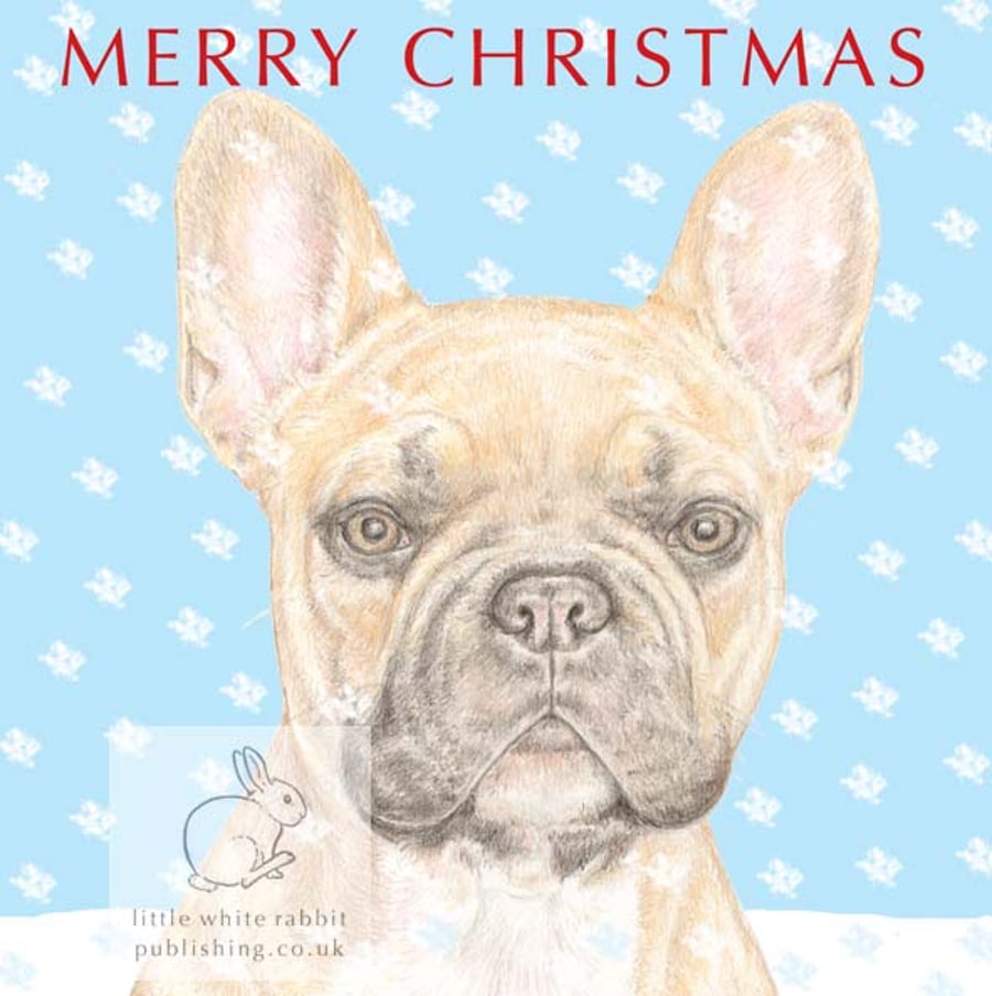Vinnie the French Bulldog - Christmas Card