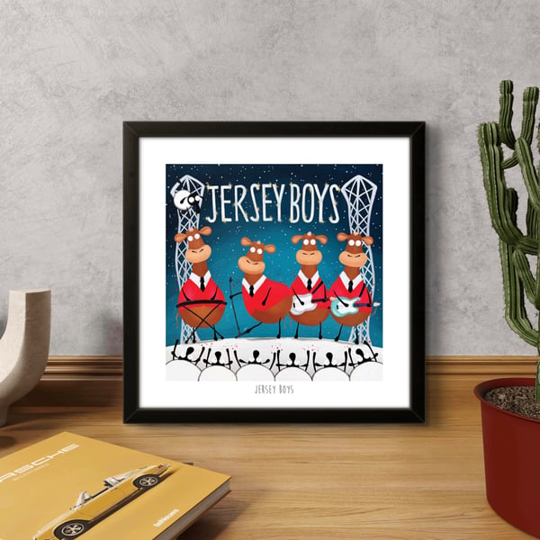 Jersey Boys - 10" print