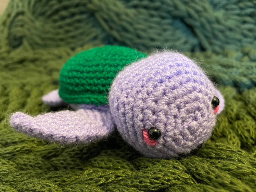 CUSTOMISED Crochet Sea Turtle 