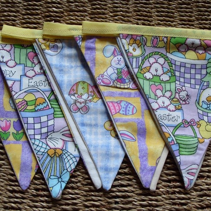 Easter Bunny Fabric Bunting