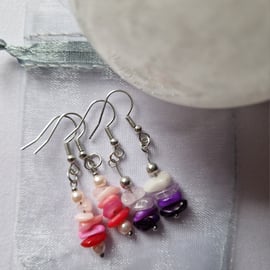 Beautiful gemstone earrings