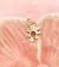 Tourmaline Flower Pendant Handmade  - Image 1