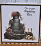 C4750  Gothic Wedding Card - Image 6
