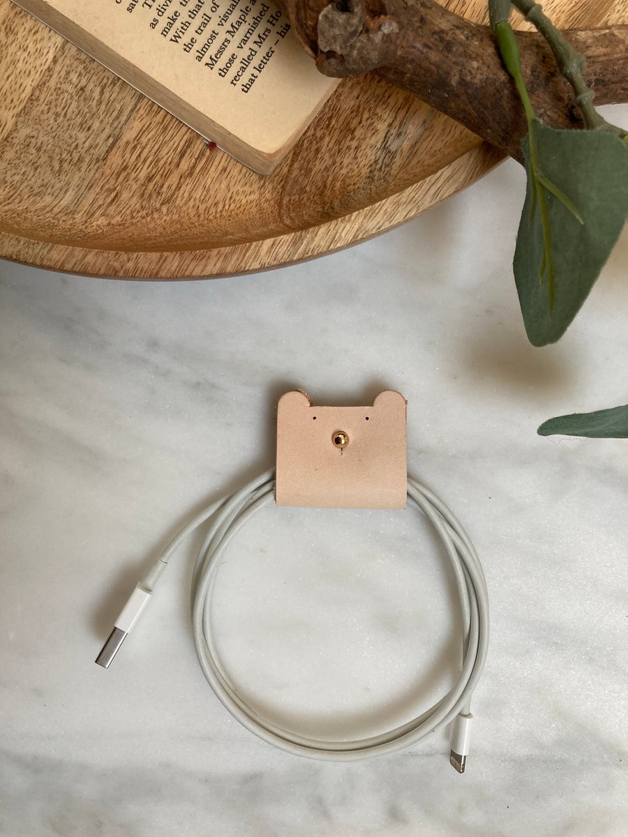 Cute Teddy Bear Cable Organiser