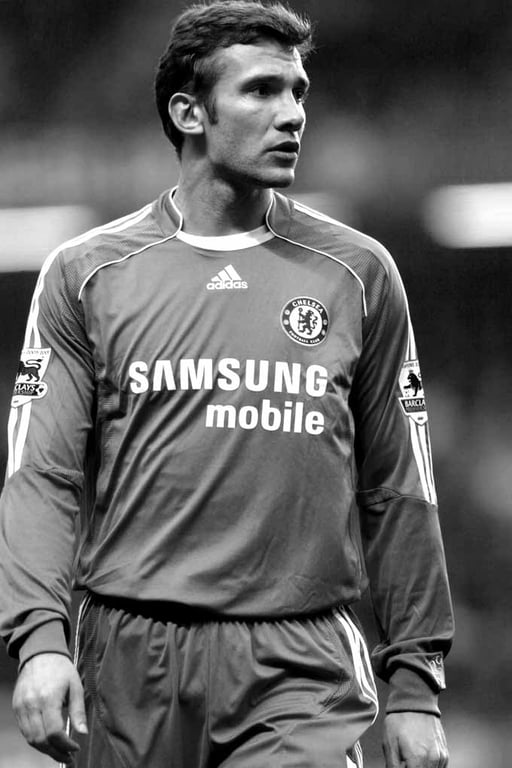 Andriy Shevchenko Chelsea FC Stamford Bridge Photograph Print