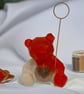 Memorial Resin Bear with Ashes Heart – Human or Pet Keepsake – Cremation Gift  - Image 4